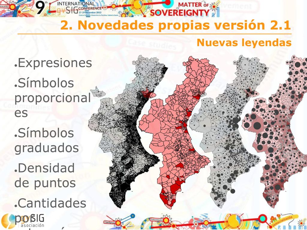 2. Novedades propias versión 2.1 Nuevas leyendas