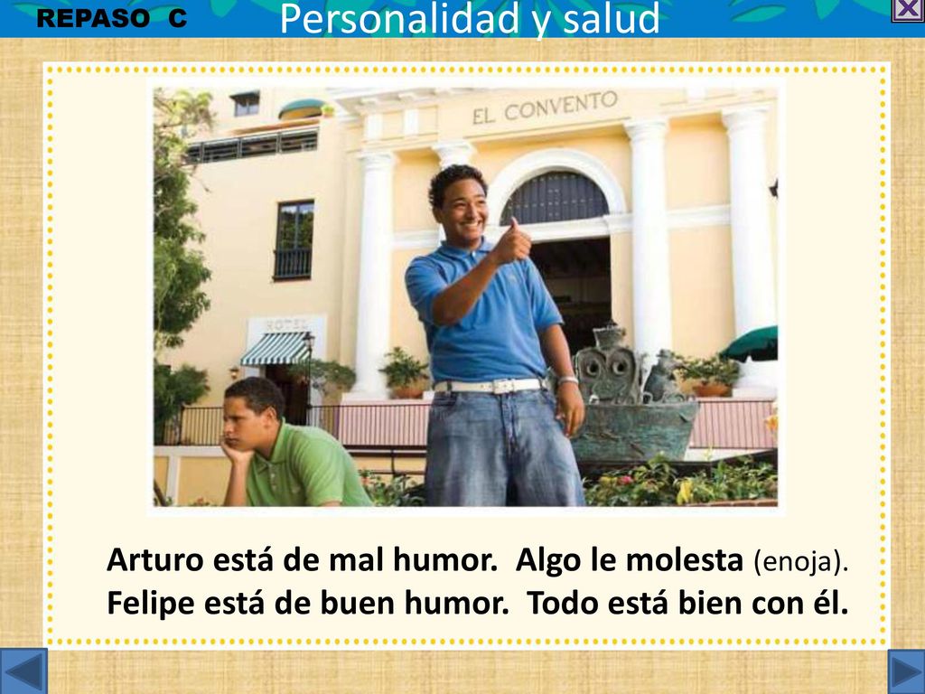 Felipe está de buen humor. Todo está bien con él.