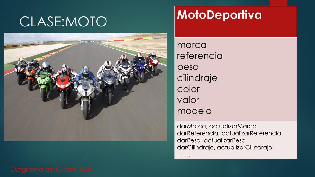 CLASE:MOTO MotoDeportiva marca referencia peso cilindraje color valor