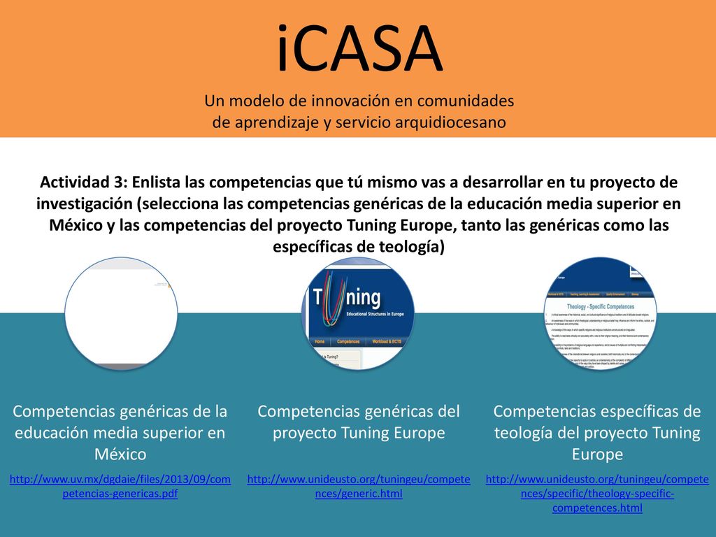 Competencias genéricas de la educación media superior en México