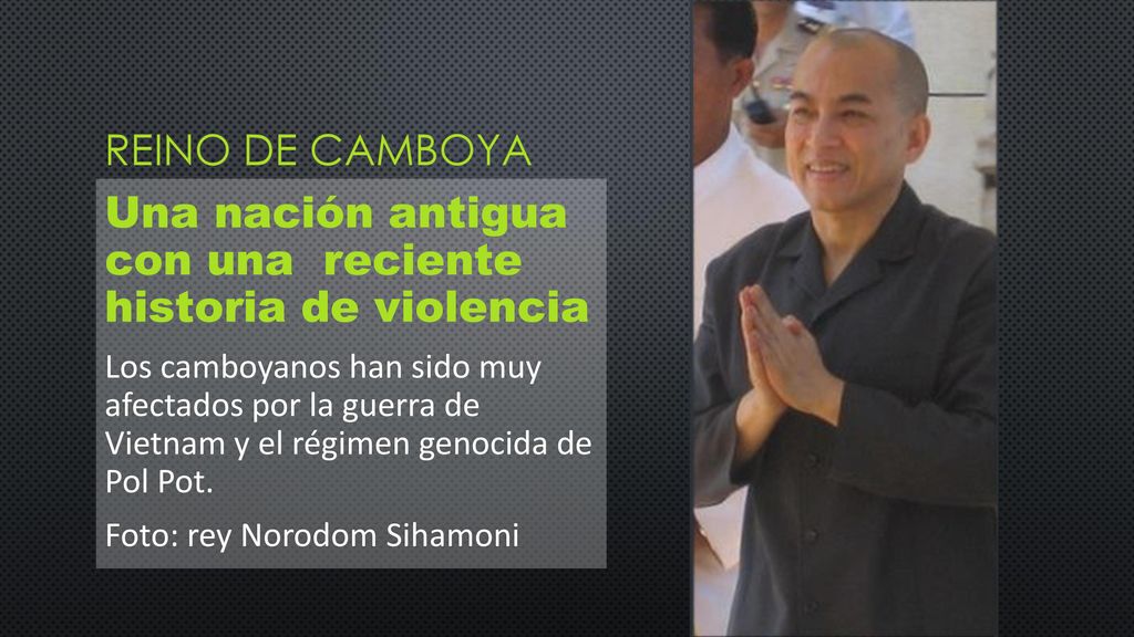 Una nación antigua con una reciente historia de violencia