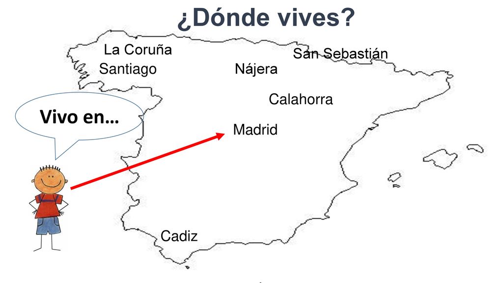 ¿Dónde vives Vivo en… La Coruña San Sebastián Santiago Nájera
