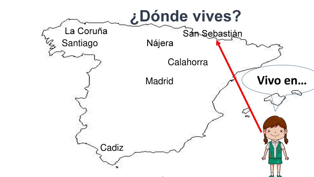 ¿Dónde vives Vivo en… La Coruña San Sebastián Santiago Nájera