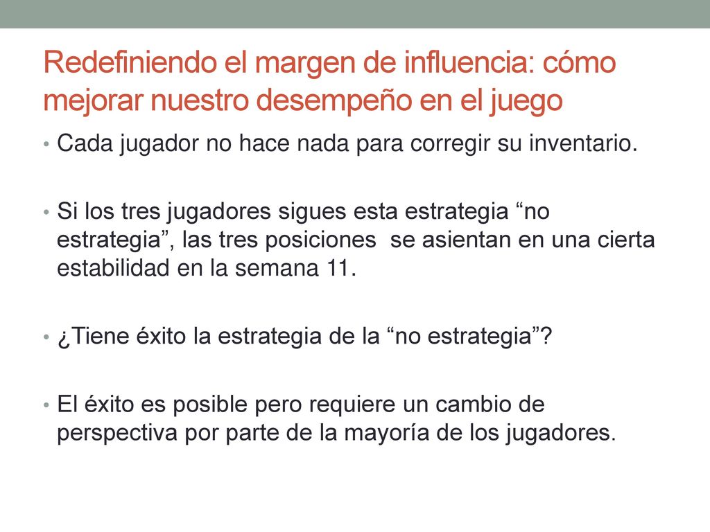 Redefiniendo el margen de influencia: cómo mejorar nuestro desempeño en el juego