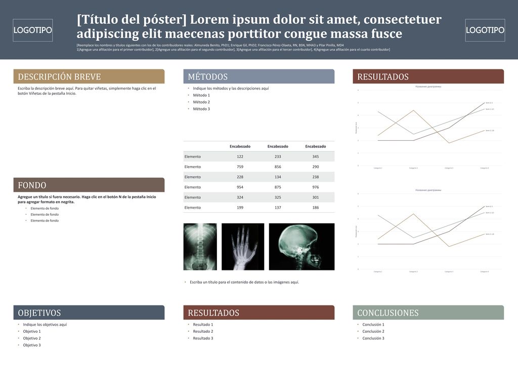 [Título del póster] Lorem ipsum dolor sit amet, consectetuer adipiscing elit maecenas porttitor congue massa fusce
