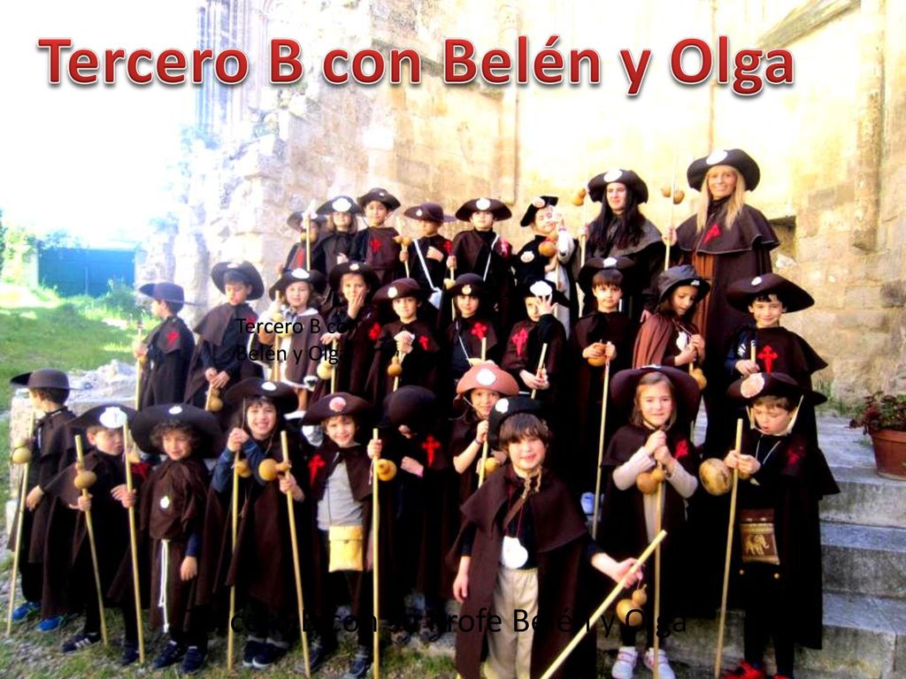 Tercero B con Belén y Olga