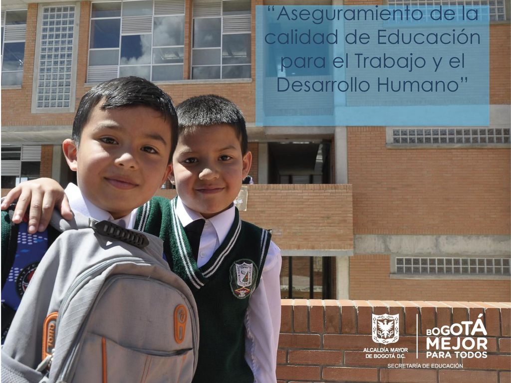 Aseguramiento de la calidad de Educación para el Trabajo y el Desarrollo Humano