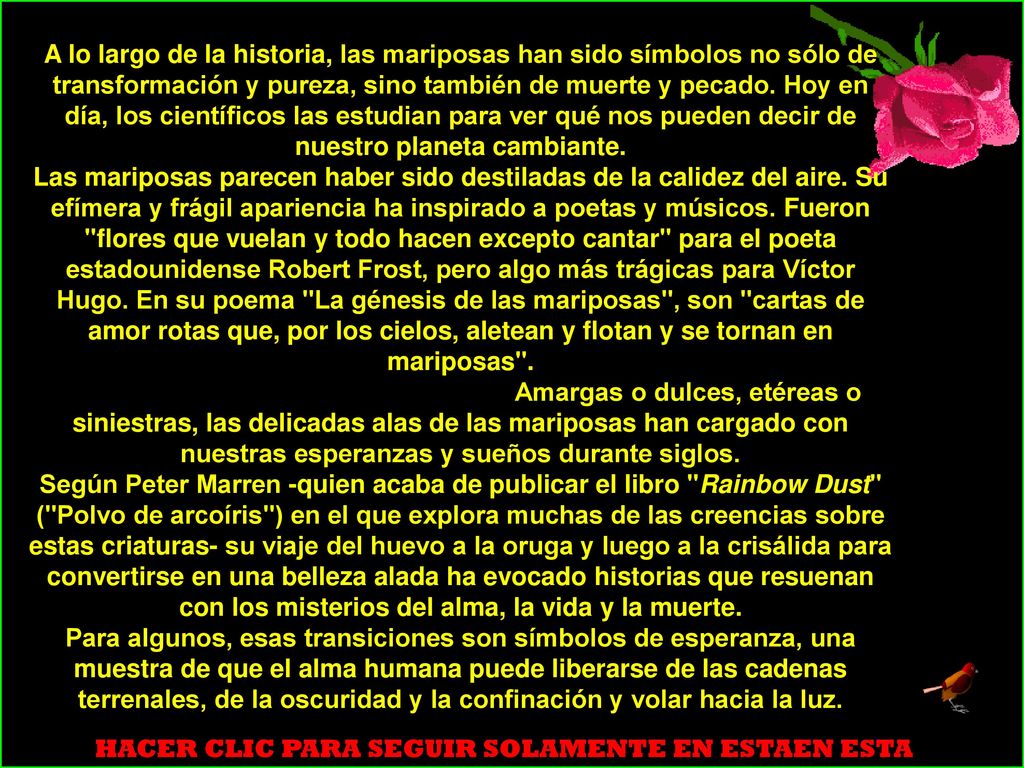 A lo largo de la historia, las mariposas han sido símbolos no sólo de transformación y pureza, sino también de muerte y pecado. Hoy en día, los científicos las estudian para ver qué nos pueden decir de nuestro planeta cambiante.