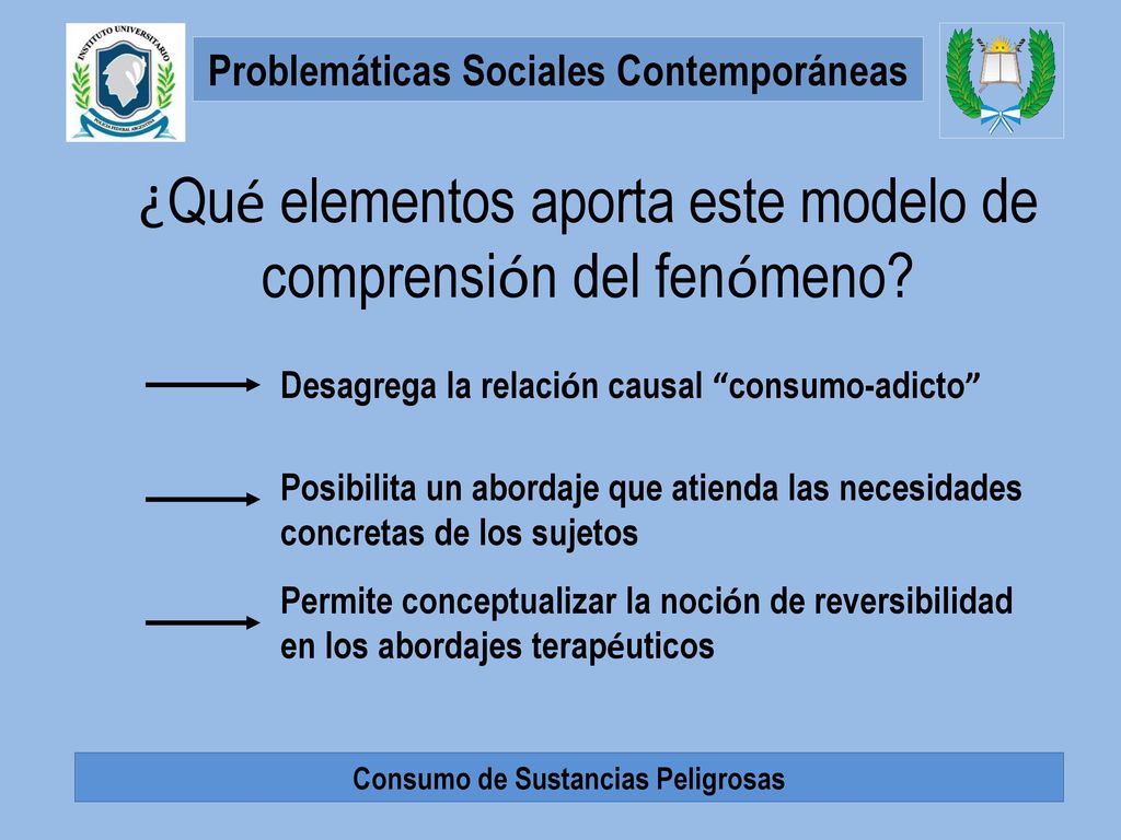 ¿Qué elementos aporta este modelo de comprensión del fenómeno