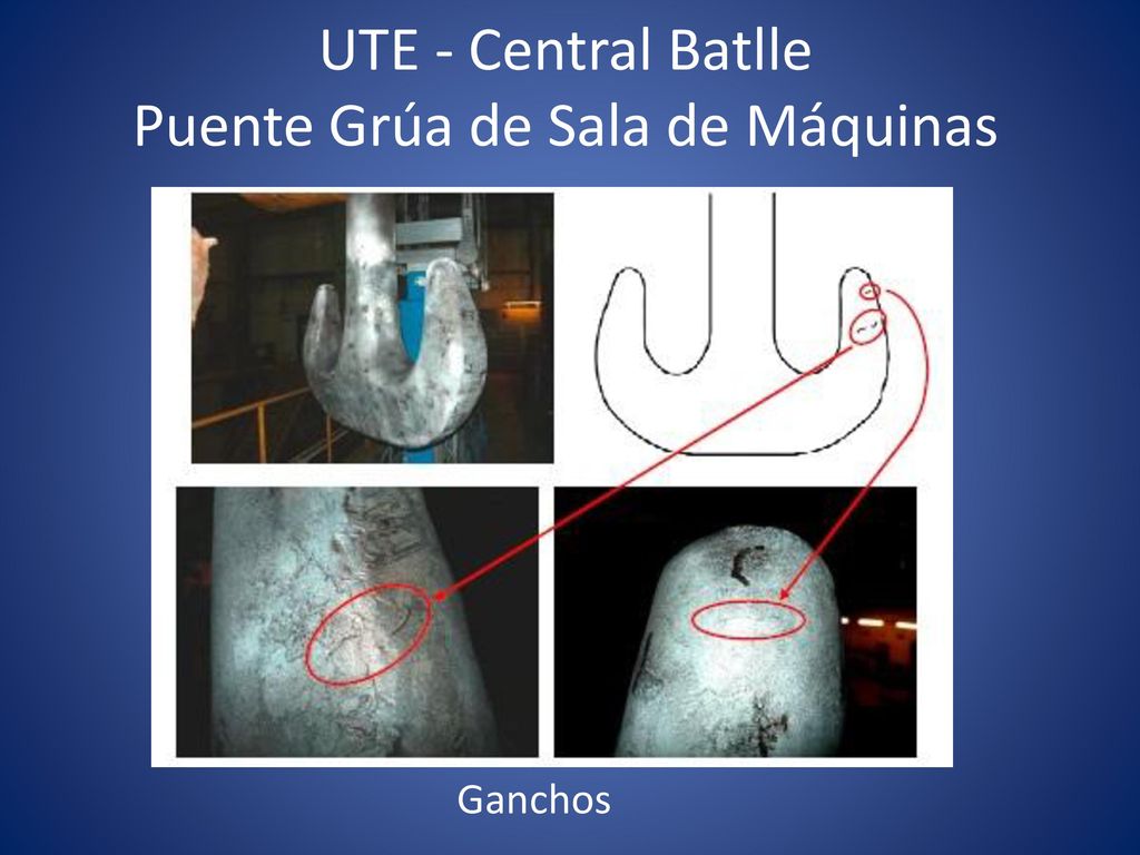 UTE - Central Batlle Puente Grúa de Sala de Máquinas