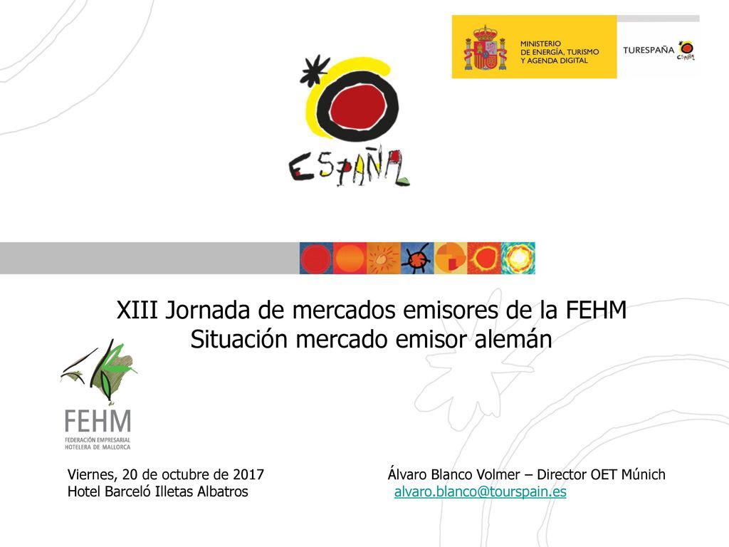 XIII Jornada de mercados emisores de la FEHM