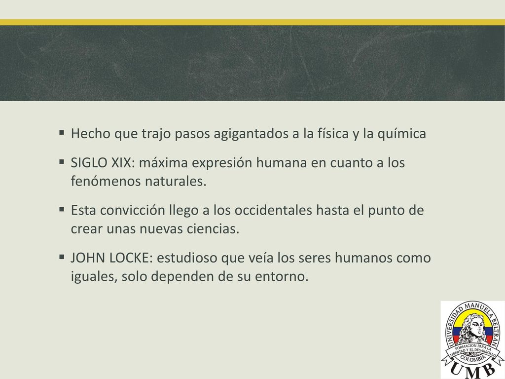 Hecho que trajo pasos agigantados a la física y la química