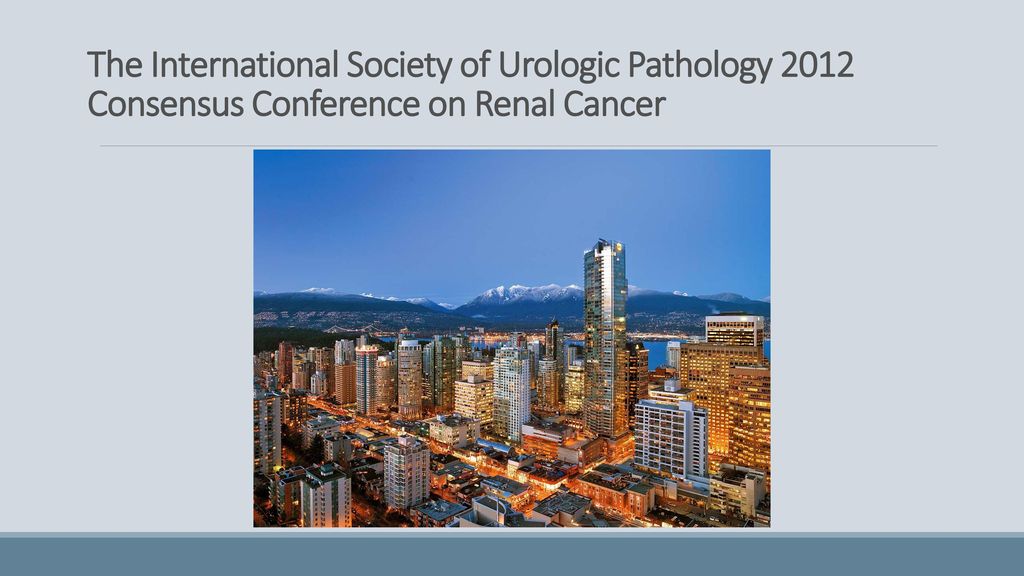 The International Society of Urologic Pathology 2012 Consensus Conference on Renal Cancer