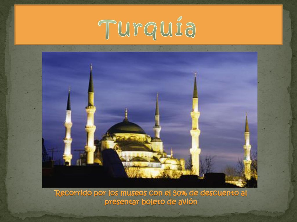 Turquía Recorrido por los museos con el 50% de descuento al presentar boleto de avión