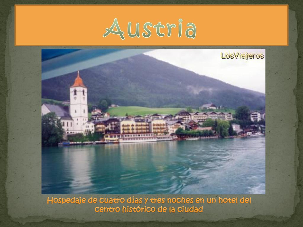 Austria Hospedaje de cuatro días y tres noches en un hotel del centro histórico de la ciudad