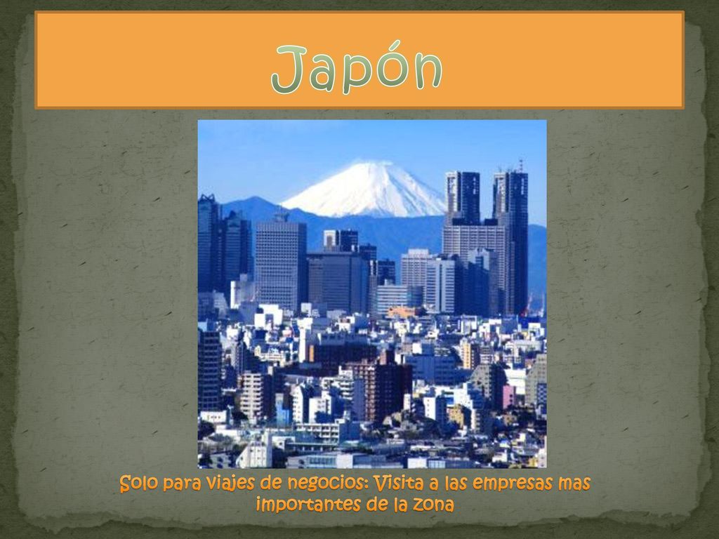 Japón Solo para viajes de negocios: Visita a las empresas mas importantes de la zona