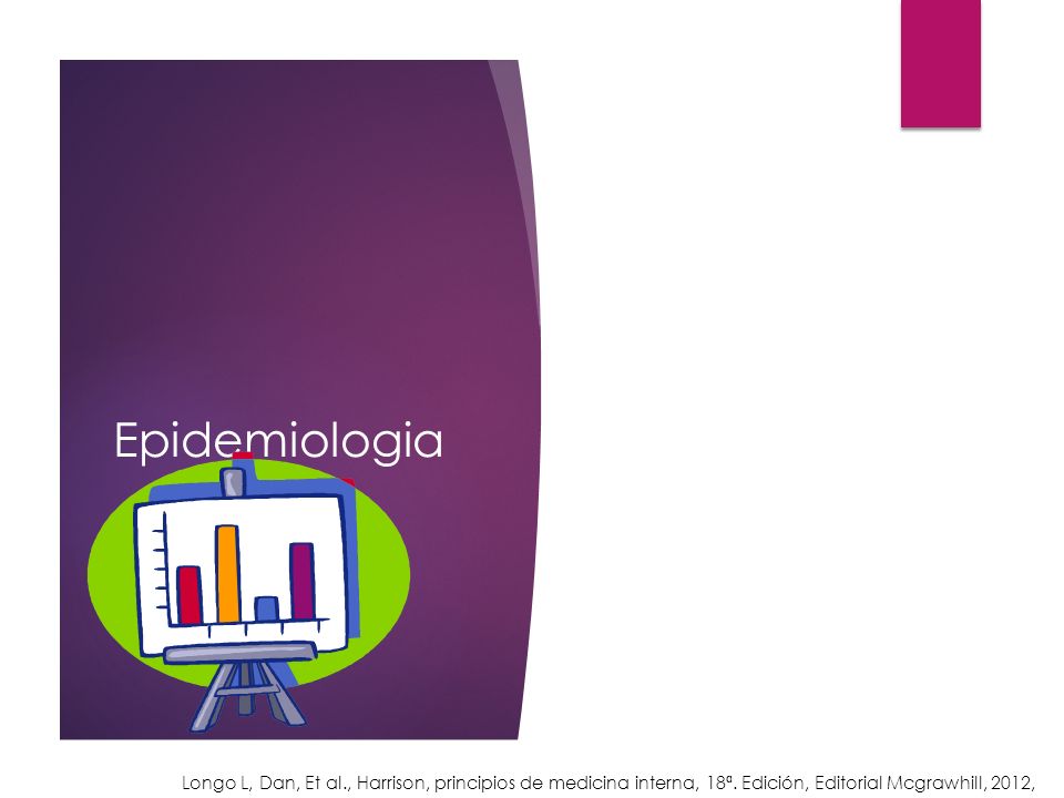 Epidemiologia Longo L, Dan, Et al., Harrison, principios de medicina interna, 18ª.