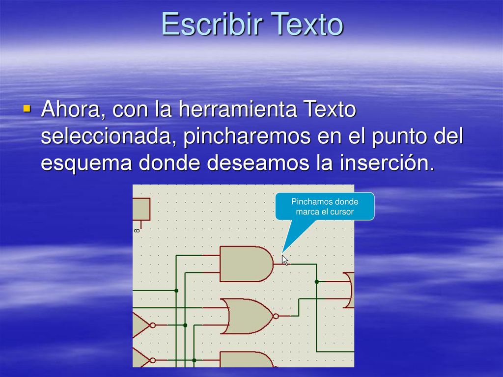 Pinchamos donde marca el cursor