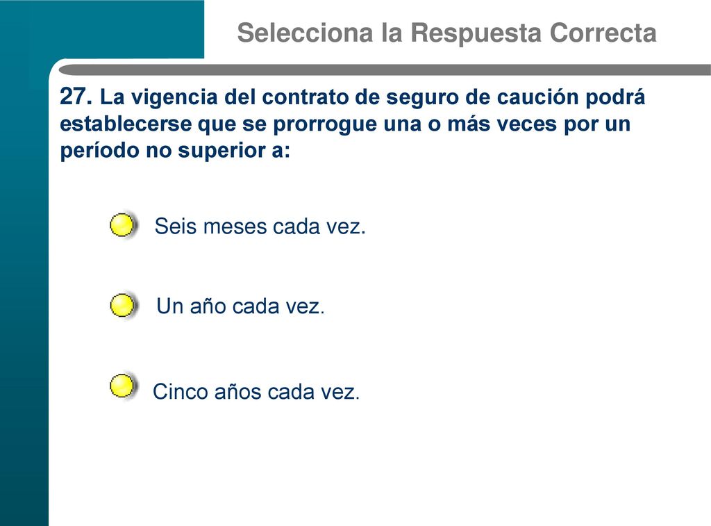 Selecciona la Respuesta Correcta