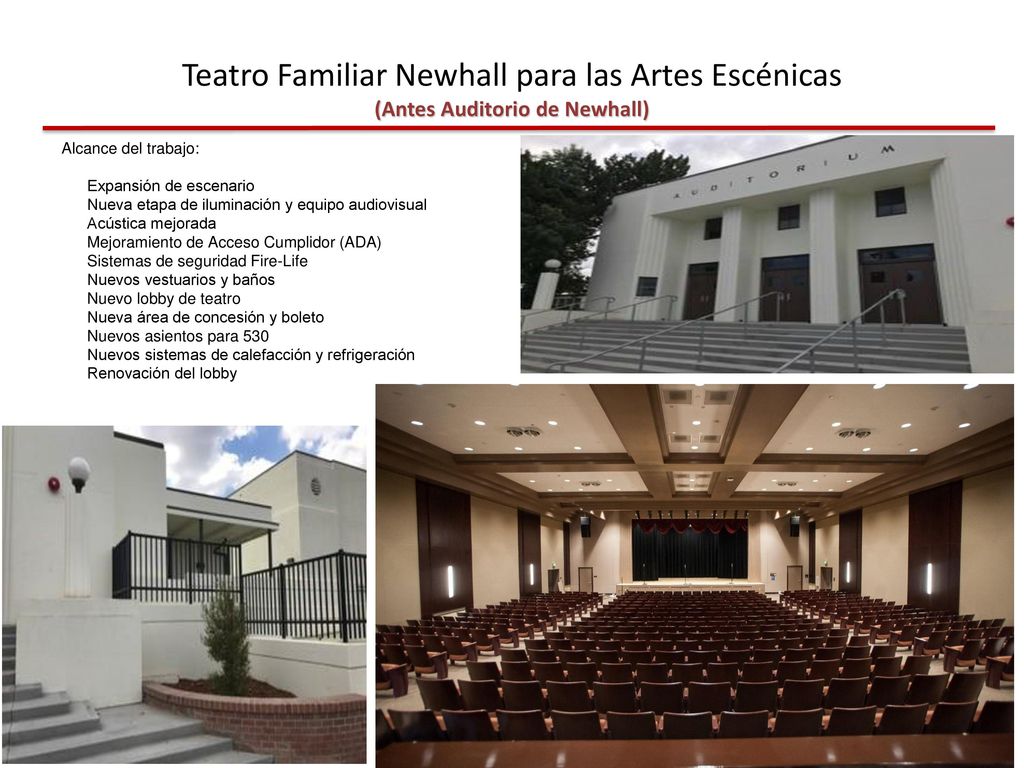 Teatro Familiar Newhall para las Artes Escénicas (Antes Auditorio de Newhall)