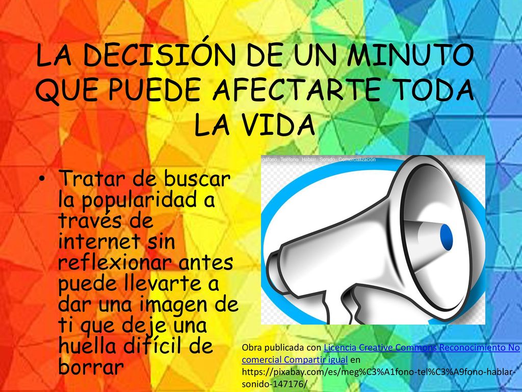 LA DECISIÓN DE UN MINUTO QUE PUEDE AFECTARTE TODA LA VIDA