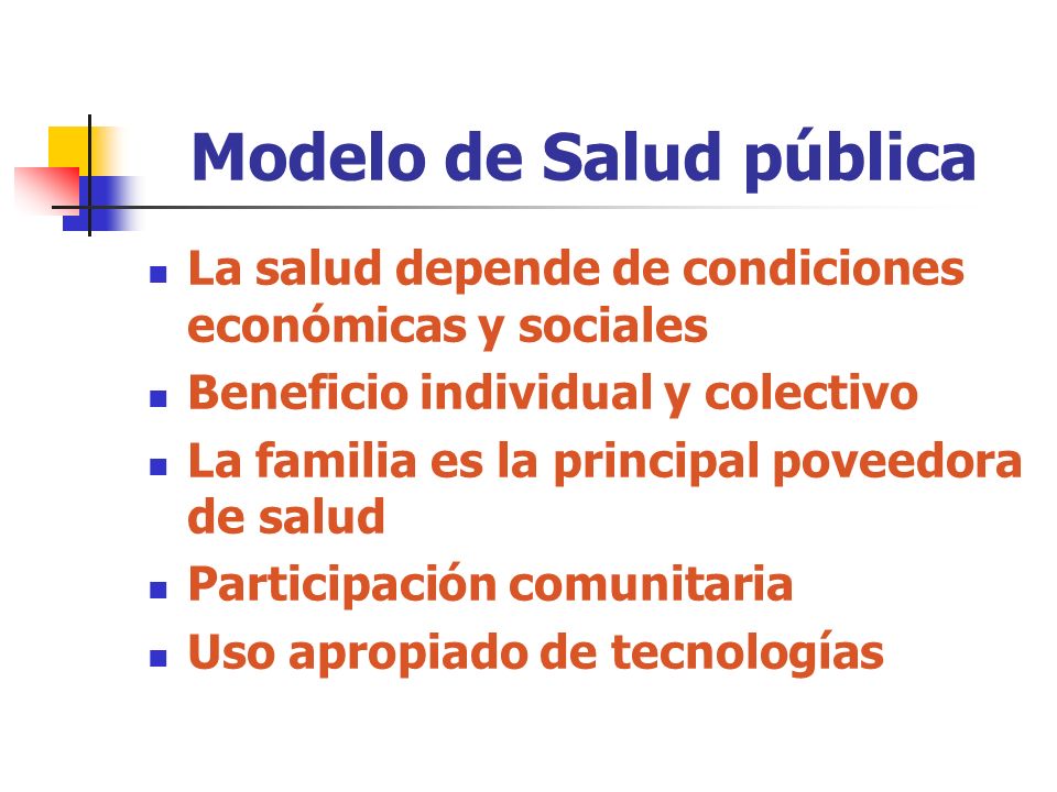 Modelo de Salud pública