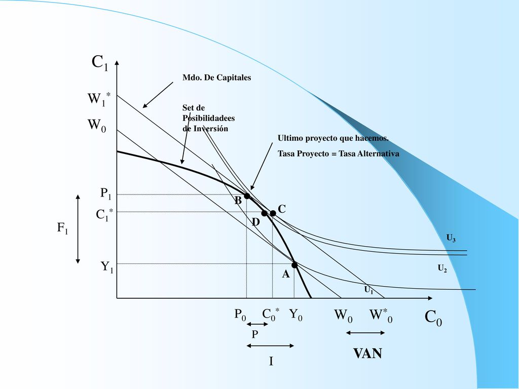 C1     C0 W1* W0 W0 W*0 VAN P1 C1* F1 Y1 P0 C0* Y0 I B C D A P