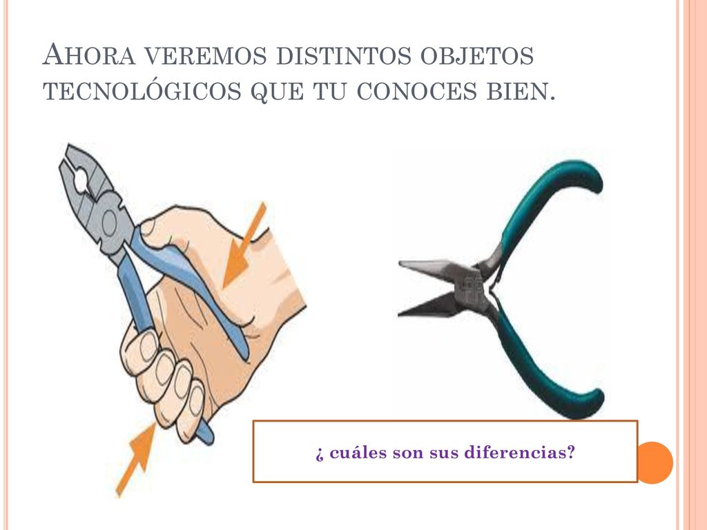 Ahora veremos distintos objetos tecnológicos que tu conoces bien.