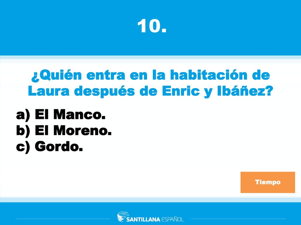 ¿Quién entra en la habitación de Laura después de Enric y Ibáñez