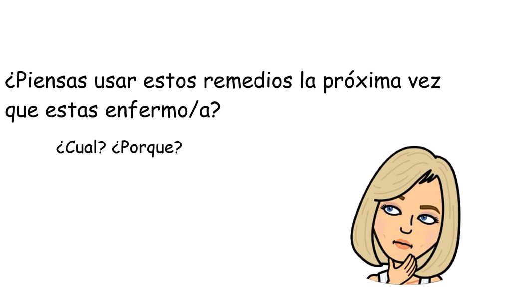 ¿Piensas usar estos remedios la próxima vez que estas enfermo/a