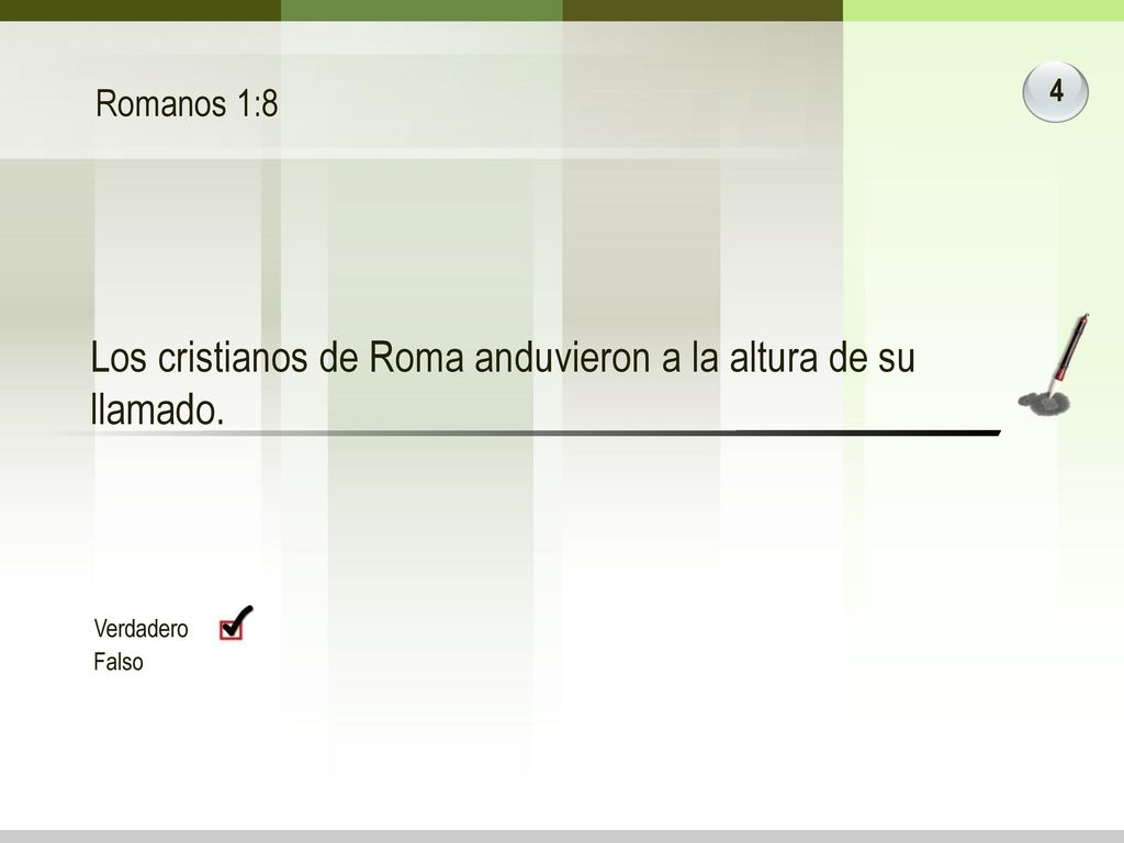 Los cristianos de Roma anduvieron a la altura de su llamado.