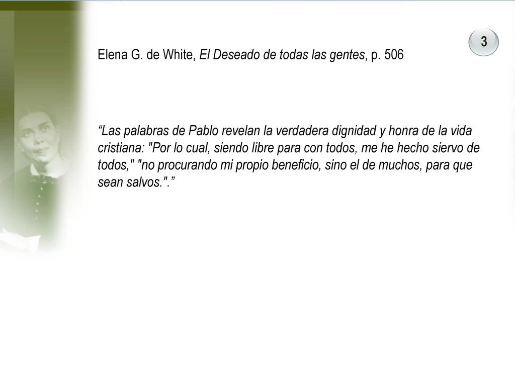 Elena G. de White, El Deseado de todas las gentes, p. 506