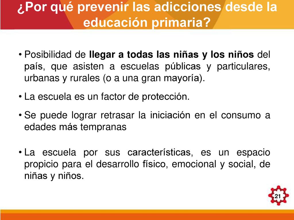 ¿Por qué prevenir las adicciones desde la educación primaria