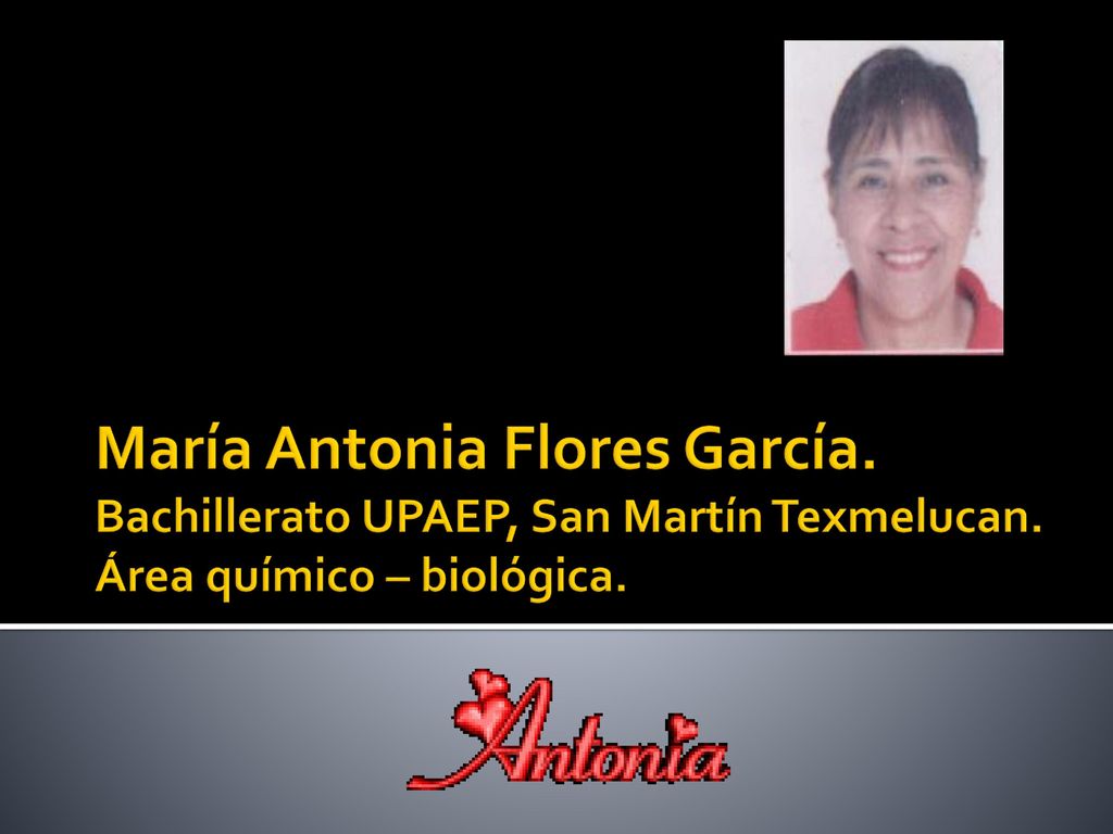 María Antonia Flores García. Bachillerato UPAEP, San Martín Texmelucan