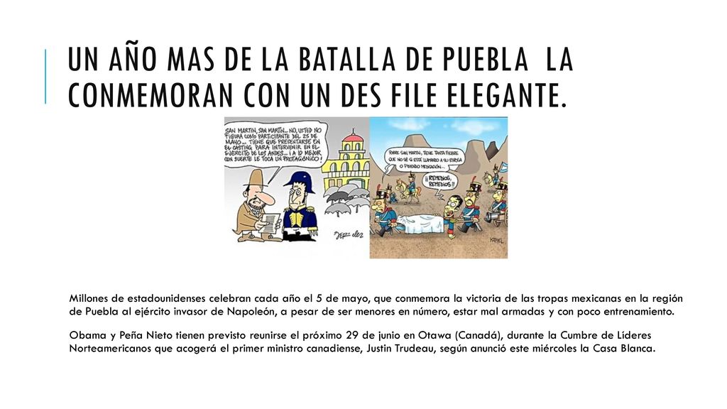 Un año mas de la batalla de puebla la conmemoran con un des file elegante.
