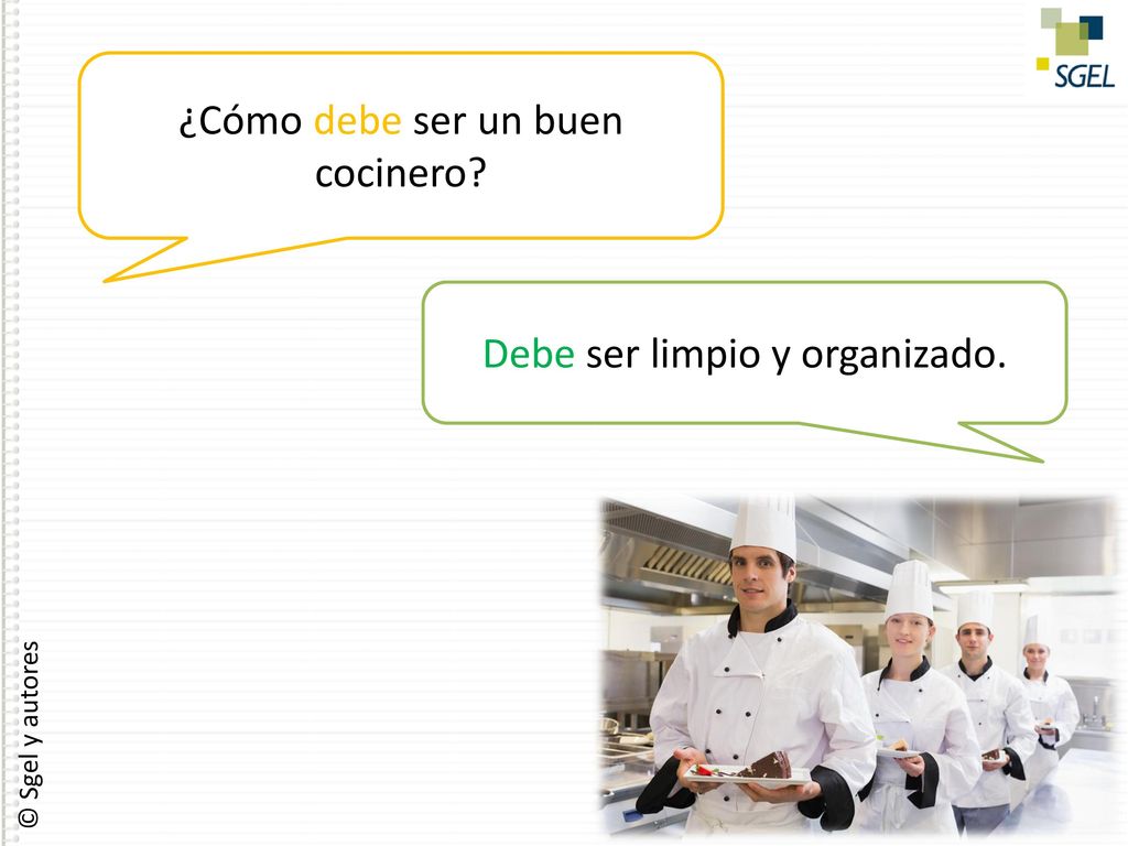 ¿Cómo debe ser un buen cocinero ¿Cómo debe ser un buen cocinero