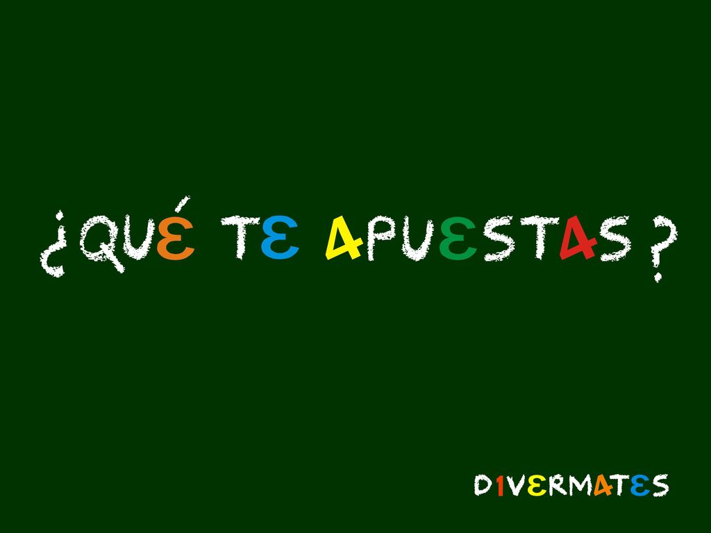 ¿QUÉ TE APUESTAS ¿Qué matemáticas hay detrás de una apuesta … Probabilidad!