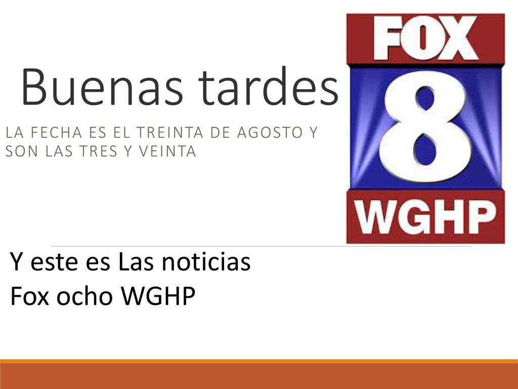 La fecha es el treinta de agosto y son las tres y veinta