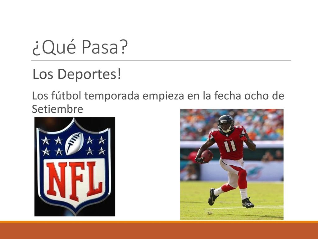 ¿Qué Pasa Los Deportes! Los fútbol temporada empieza en la fecha ocho de Setiembre