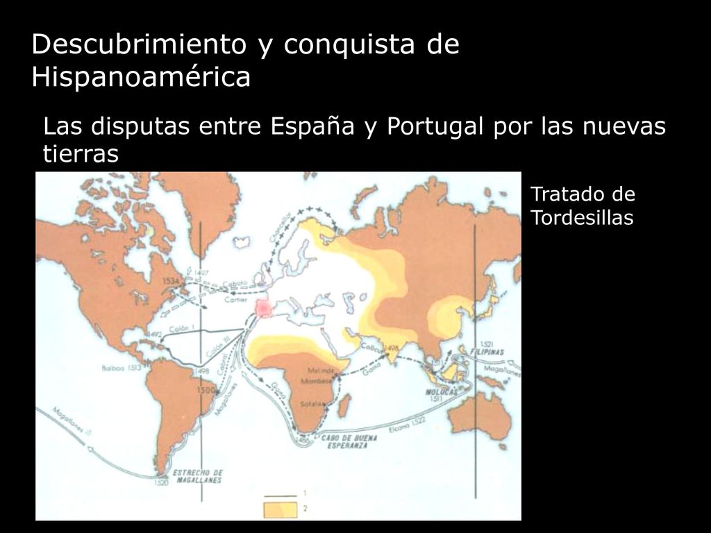 Las disputas entre España y Portugal por las nuevas tierras