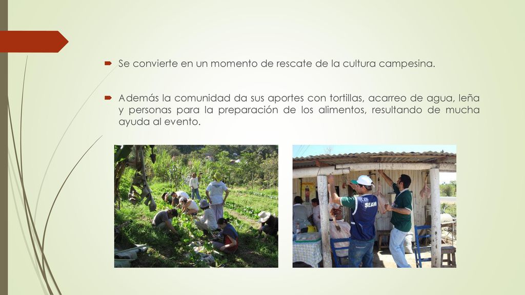 Se convierte en un momento de rescate de la cultura campesina.