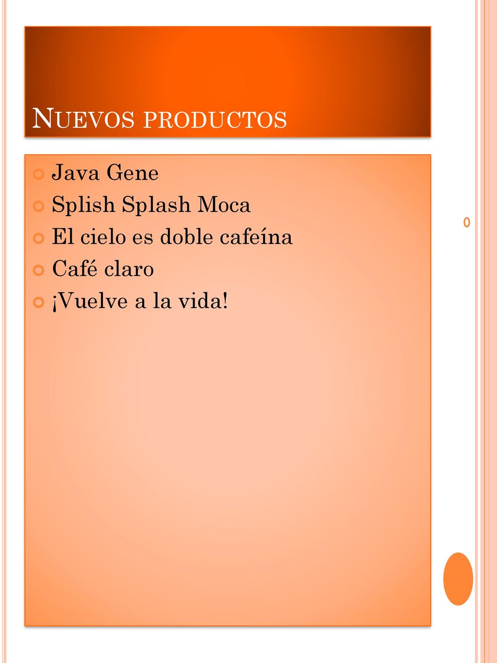 Nuevos productos Java Gene Splish Splash Moca
