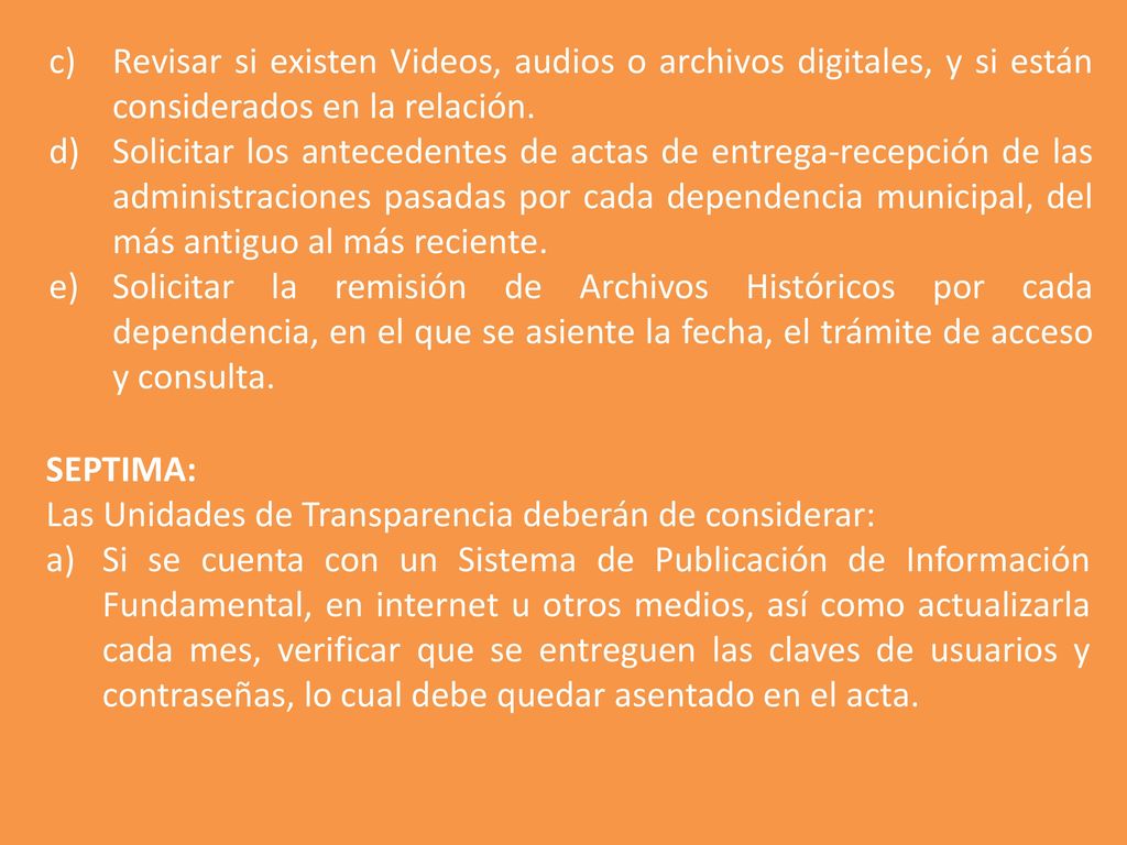 Revisar si existen Videos, audios o archivos digitales, y si están considerados en la relación.