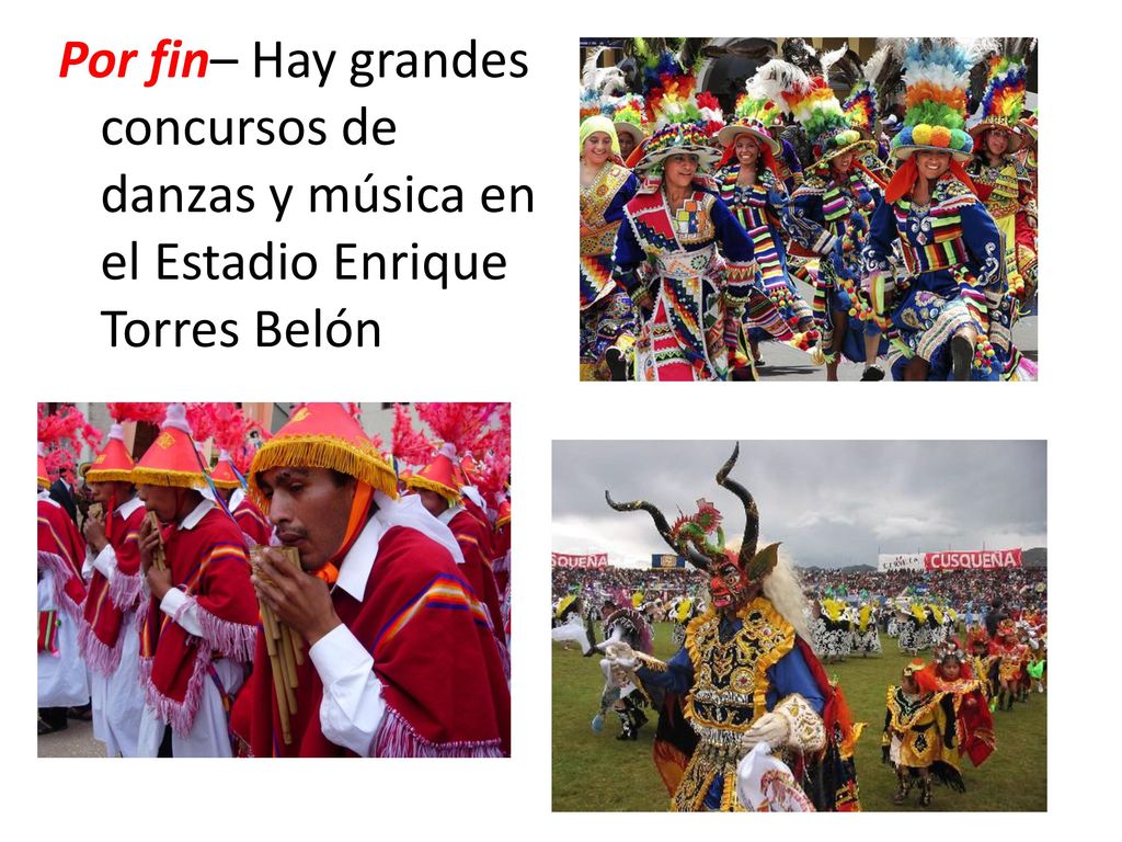 Por fin– Hay grandes concursos de danzas y música en el Estadio Enrique Torres Belón