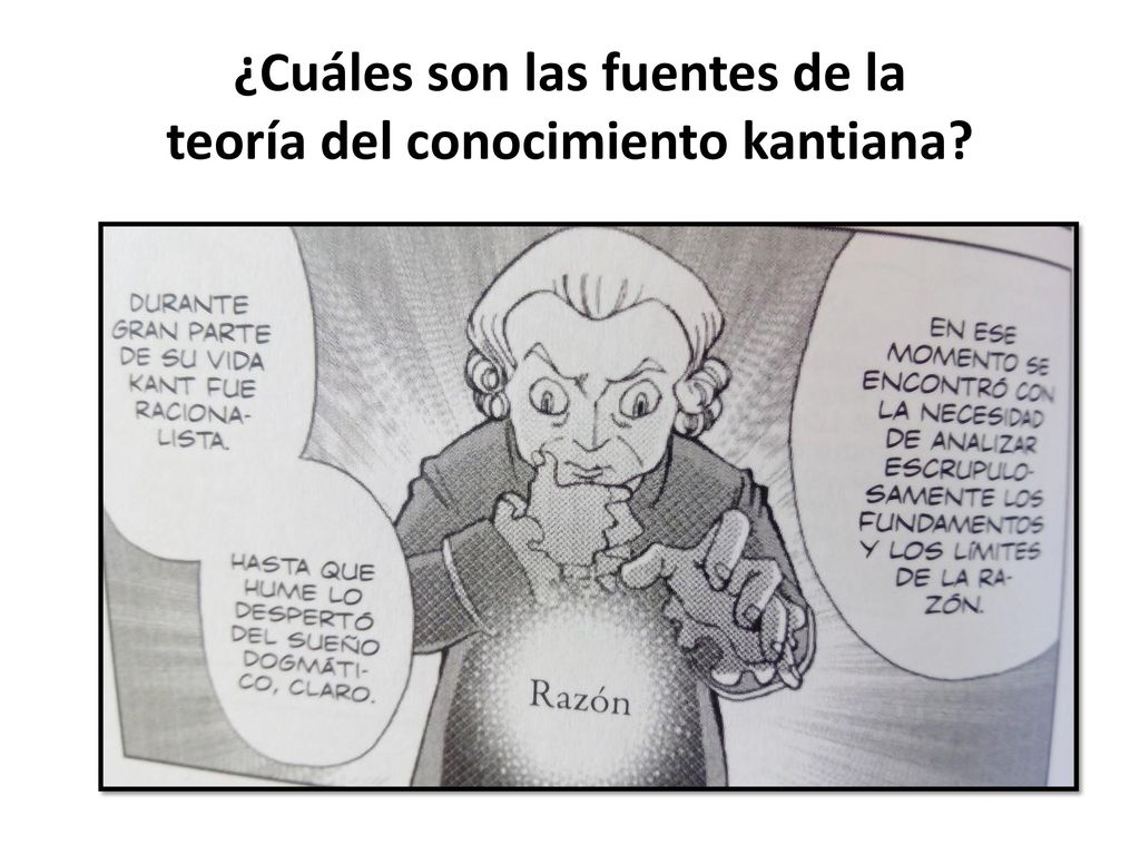 ¿Cuáles son las fuentes de la teoría del conocimiento kantiana