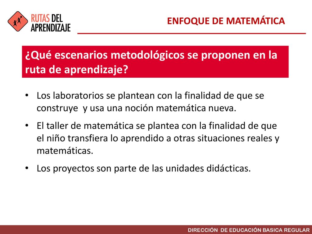 ¿Qué escenarios metodológicos se proponen en la ruta de aprendizaje