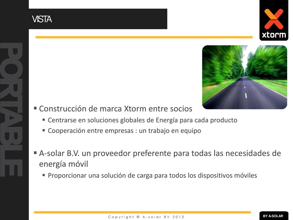 Construcción de marca Xtorm entre socios