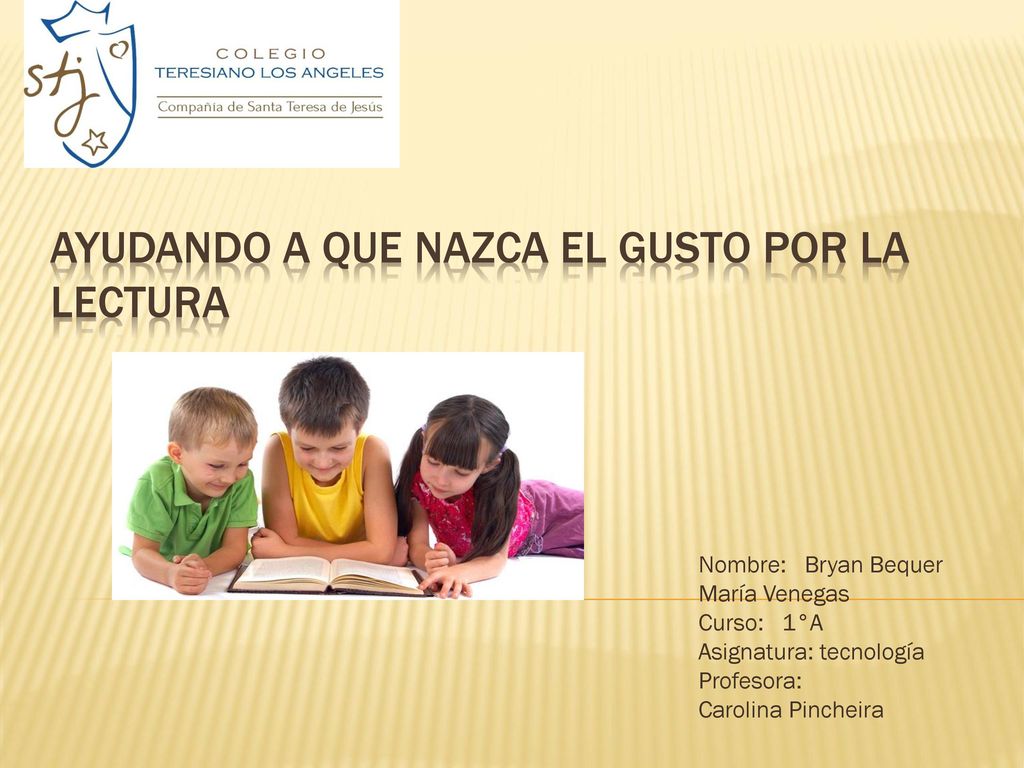 Ayudando a que nazca el gusto por la lectura