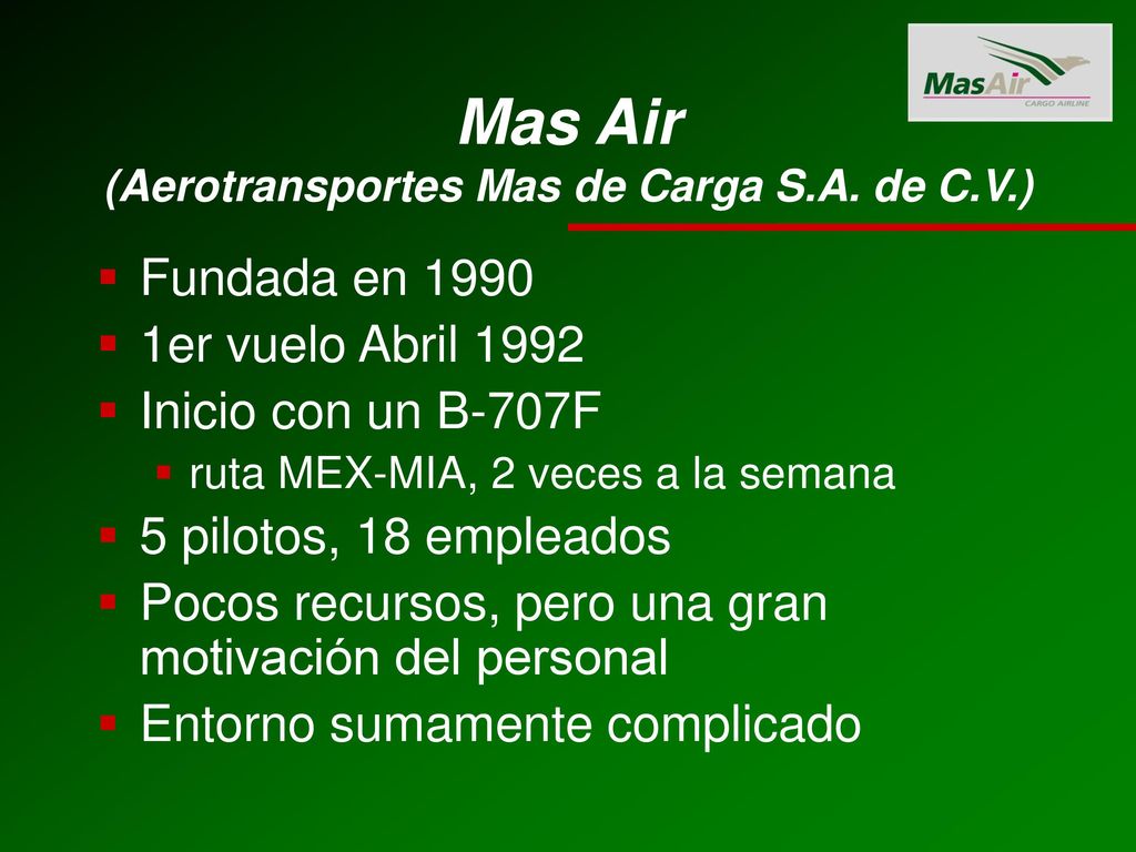 Mas Air (Aerotransportes Mas de Carga S.A. de C.V.)