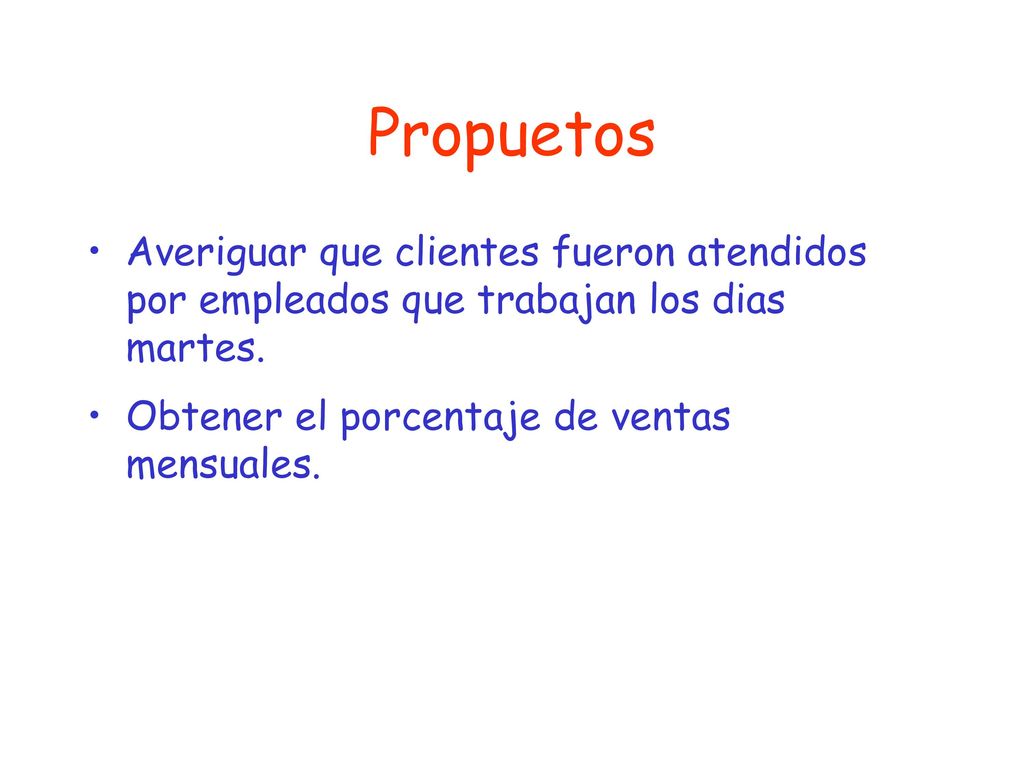 Propuetos Averiguar que clientes fueron atendidos por empleados que trabajan los dias martes.